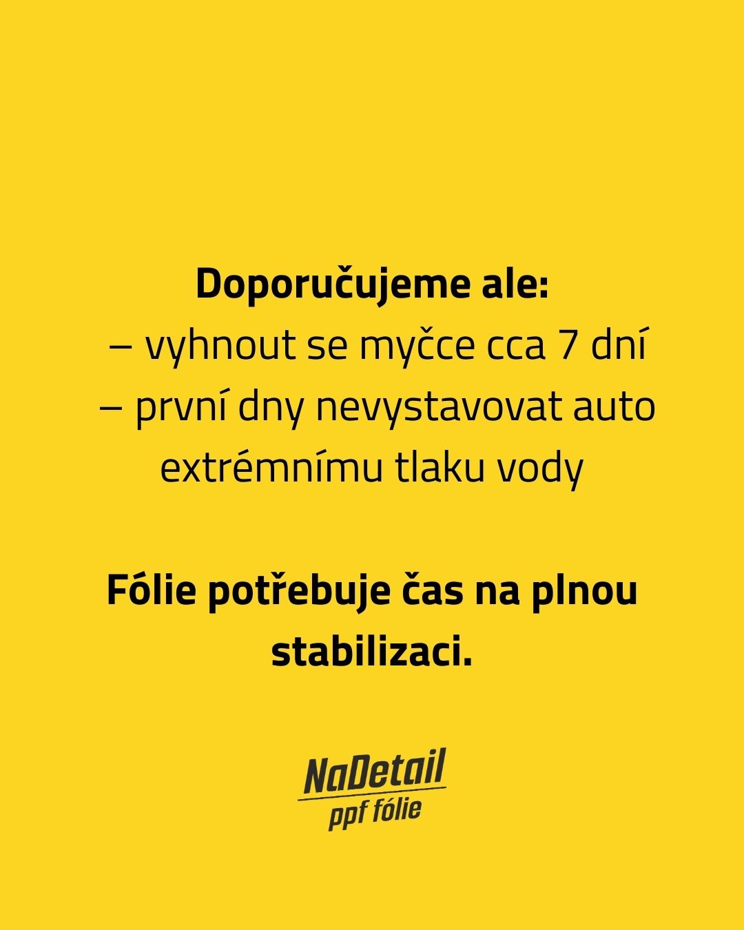 Ano, s autem můžete odjet hned po aplikaci. — foto 2