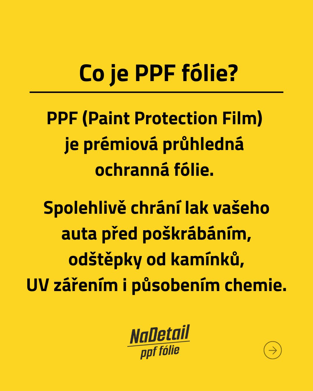 PPF fólie = neviditelná ochrana, která vydrží a chrání la...