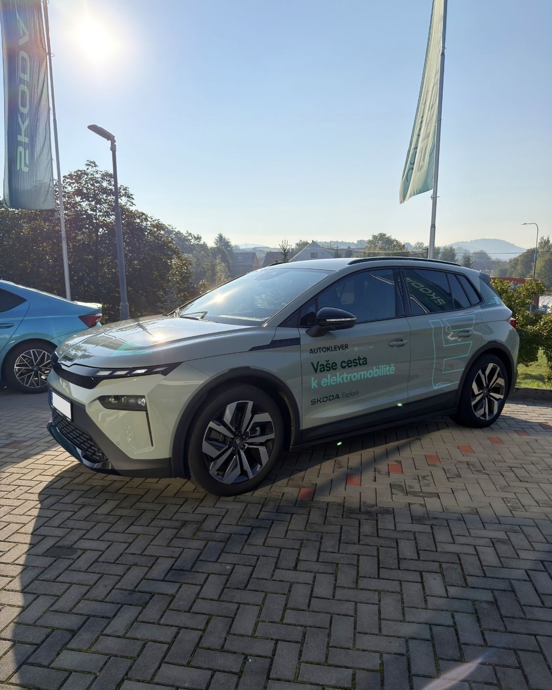 Škoda Elroq – polep pro předváděcí vůz — foto 5