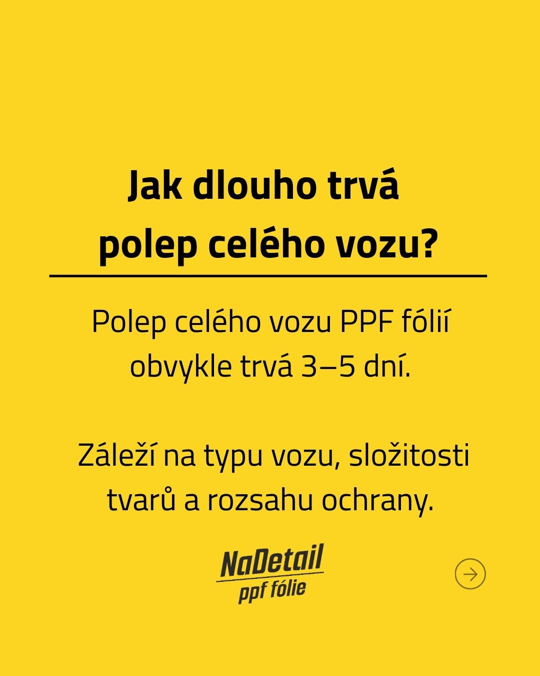„Za jak dlouho to bude hotové?“ ⏳